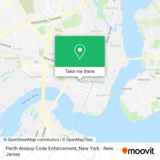 Perth Amboy Code Enforcement map