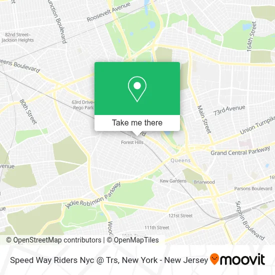 Speed Way Riders Nyc @ Trs map