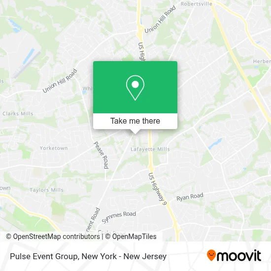 Pulse Event Group map