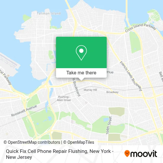 Quick Fix Cell Phone Repair Flushing map