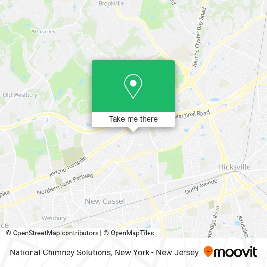 National Chimney Solutions map