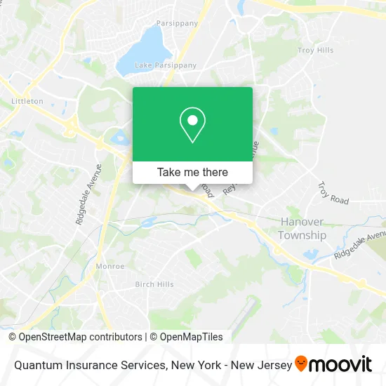 Quantum Insurance Services map