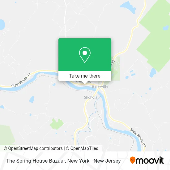 The Spring House Bazaar map