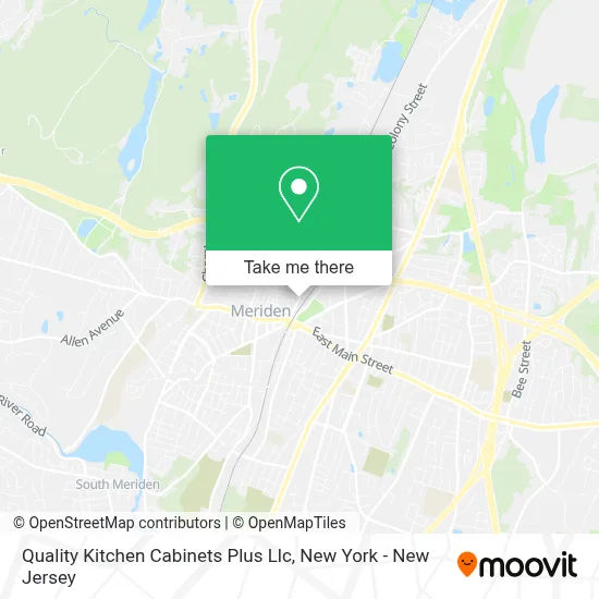 Quality Kitchen Cabinets Plus Llc map