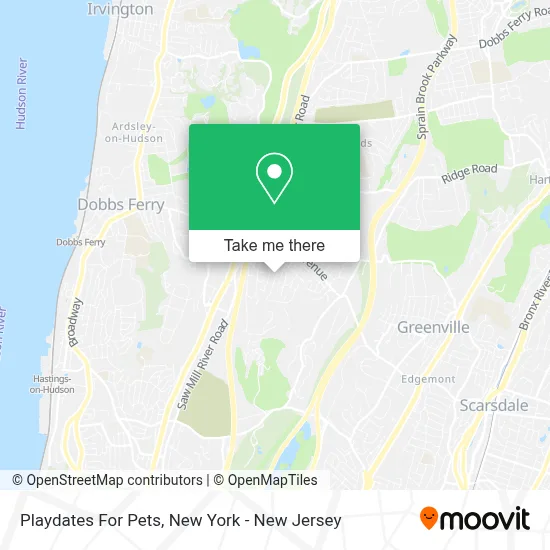 Playdates For Pets map