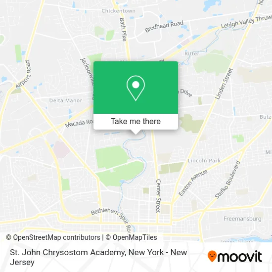 St. John Chrysostom Academy map