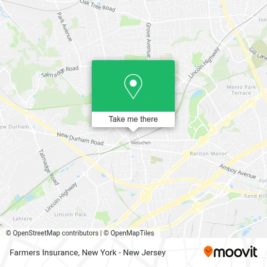 Farmers Insurance map