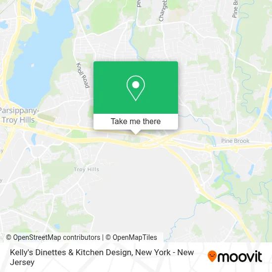 Kelly's Dinettes & Kitchen Design map