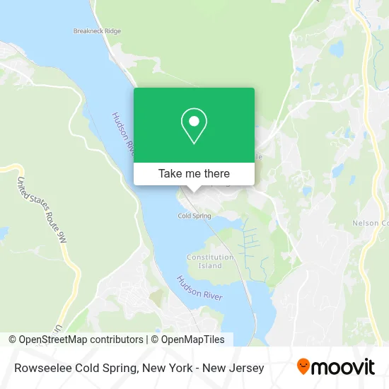 Rowseelee Cold Spring map
