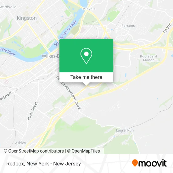 Redbox map
