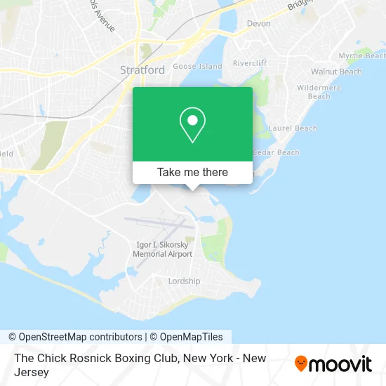The Chick Rosnick Boxing Club map