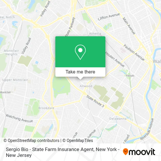 Sergio Bio - State Farm Insurance Agent map