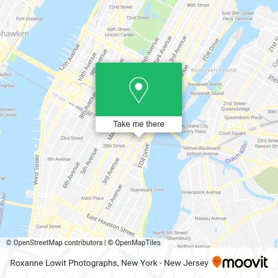 Roxanne Lowit Photographs map