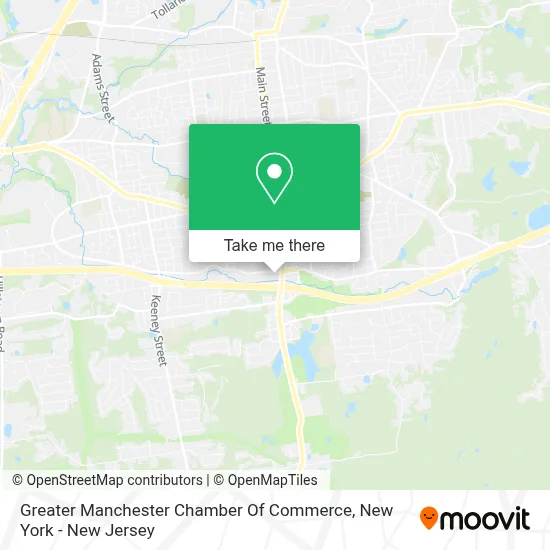 Greater Manchester Chamber Of Commerce map