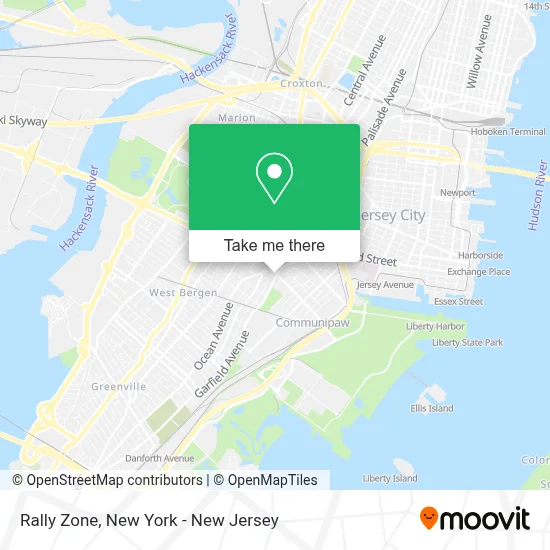 Rally Zone map