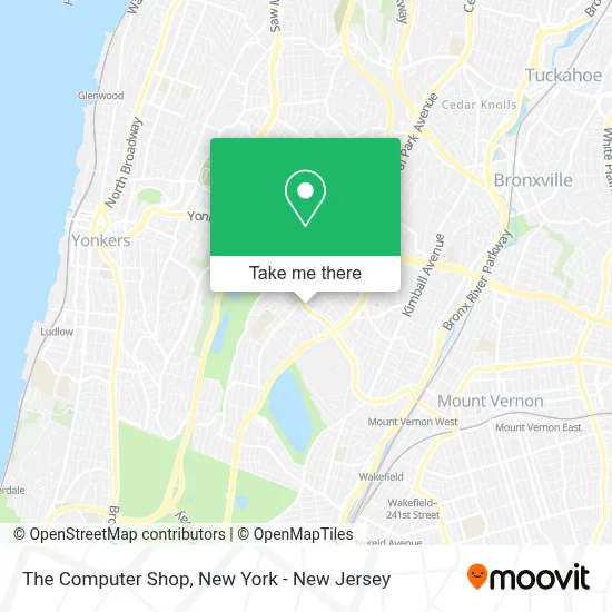 The Computer Shop map