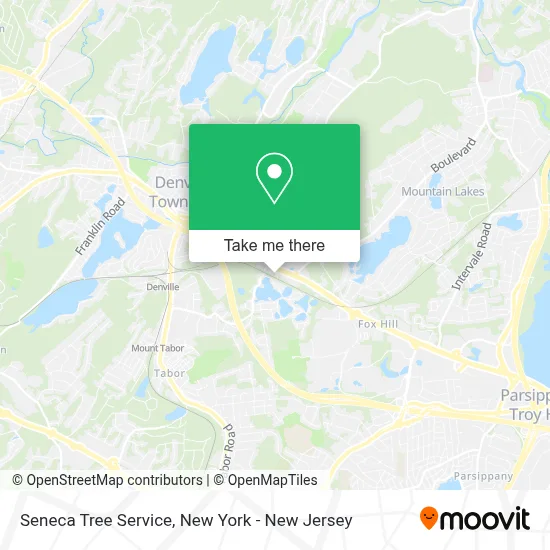 Seneca Tree Service map