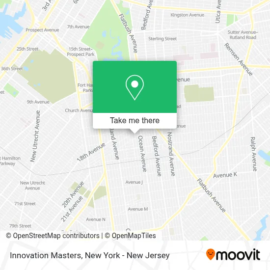 Innovation Masters map