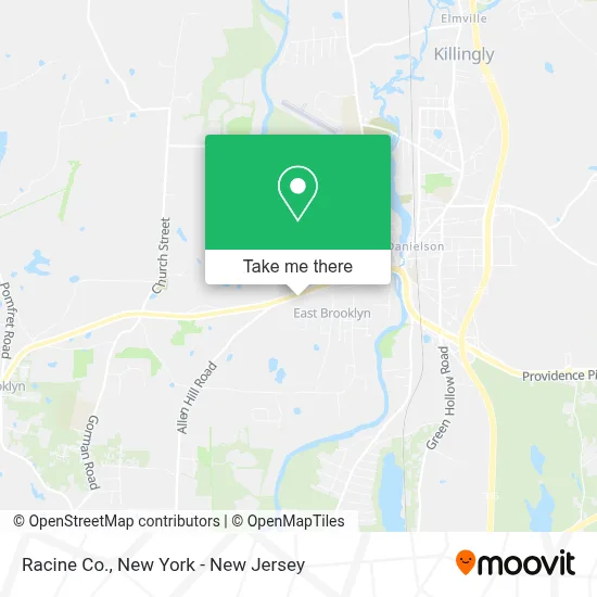 Racine Co. map