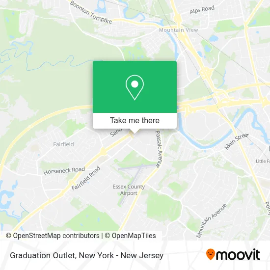 Graduation Outlet map