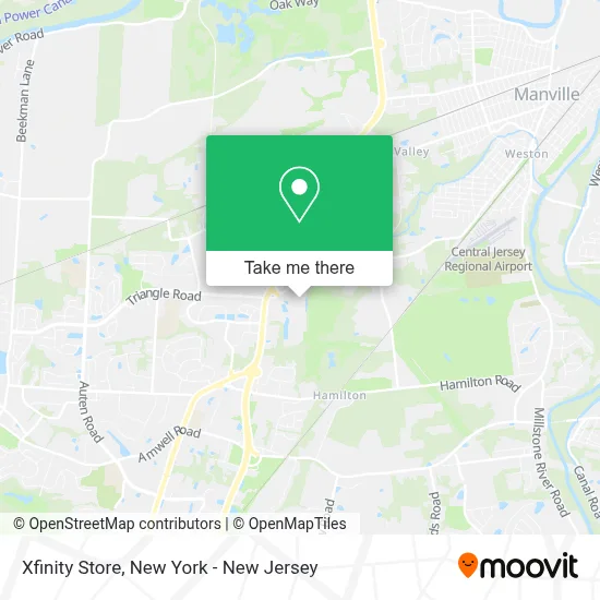 Xfinity Store map