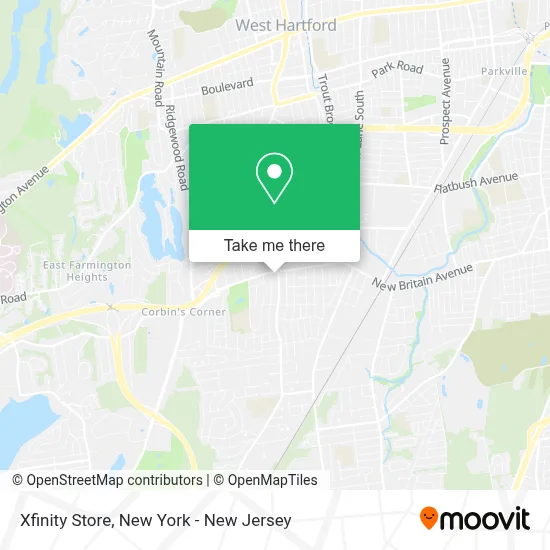 Xfinity Store map