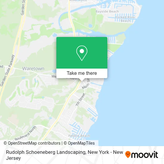 Rudolph Schoeneberg Landscaping map