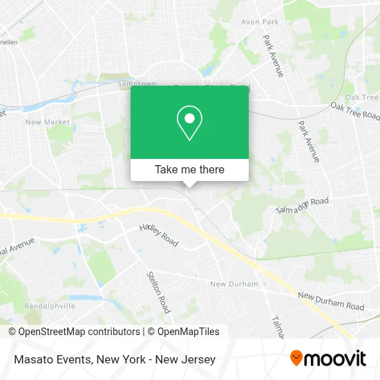 Masato Events map