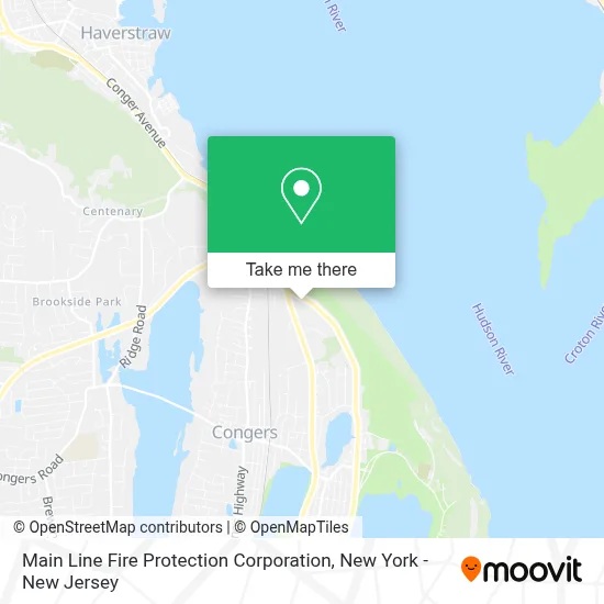 Main Line Fire Protection Corporation map
