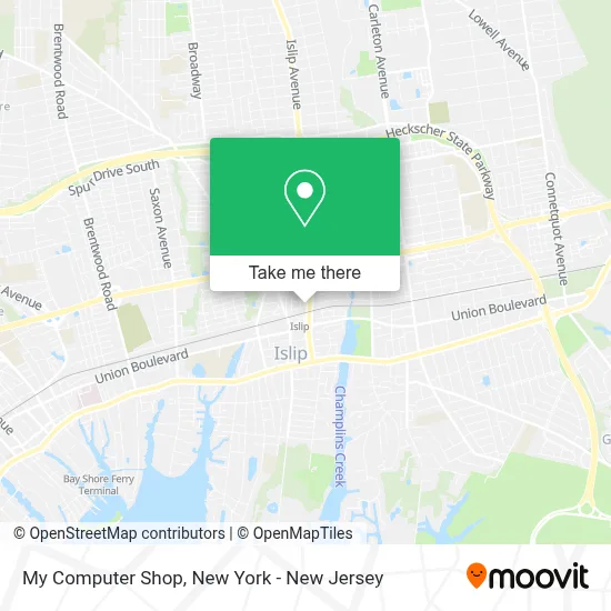 My Computer Shop map