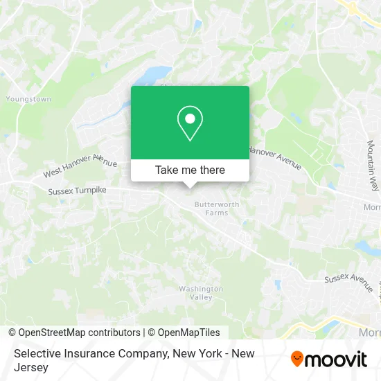 Selective Insurance Company map