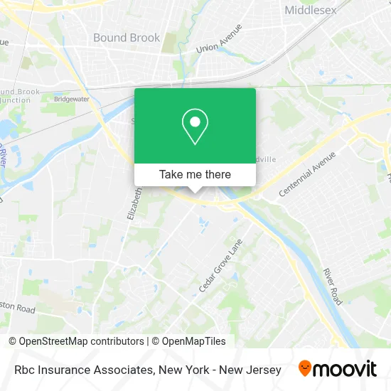 Rbc Insurance Associates map