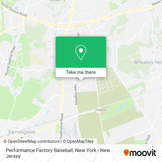 Performance Factory Baseball map