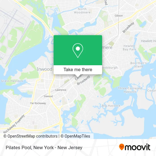 Pilates Pool map