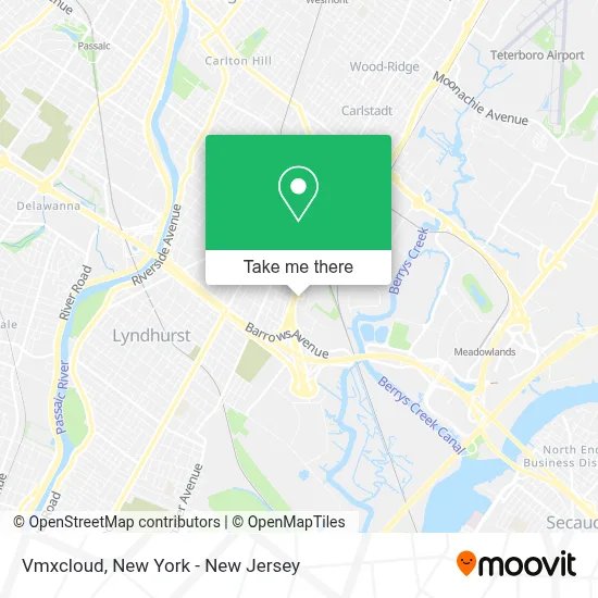 Vmxcloud map
