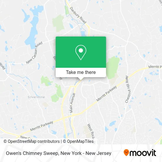 Owen's Chimney Sweep map
