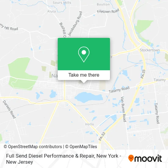 Full Send Diesel Performance & Repair map