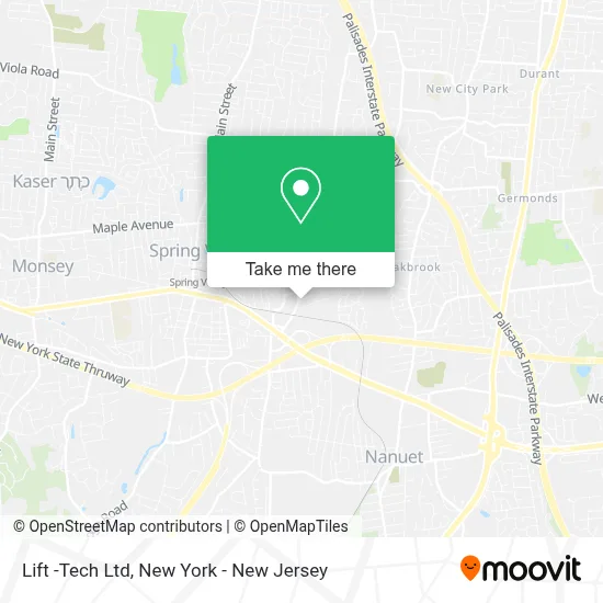 Lift -Tech Ltd map