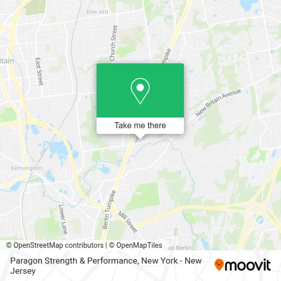 Paragon Strength & Performance map