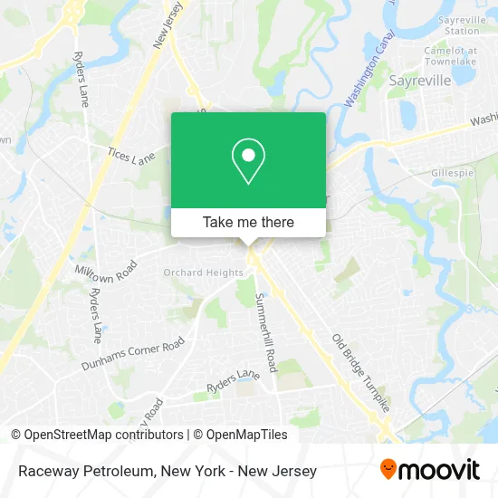 Raceway Petroleum map