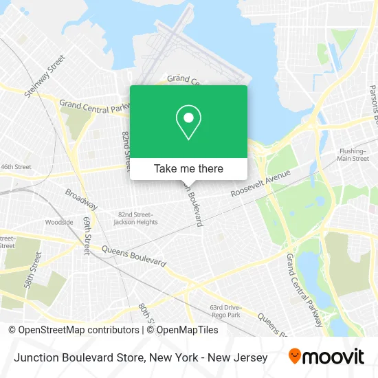 Junction Boulevard Store map