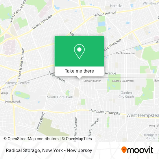 Radical Storage map