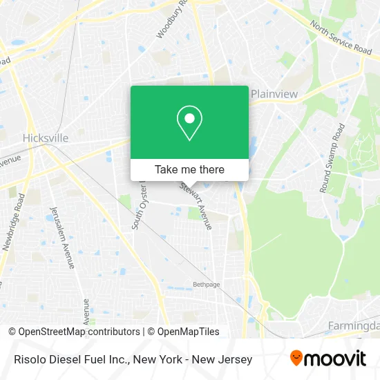 Risolo Diesel Fuel Inc. map
