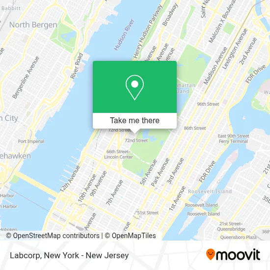 Labcorp map