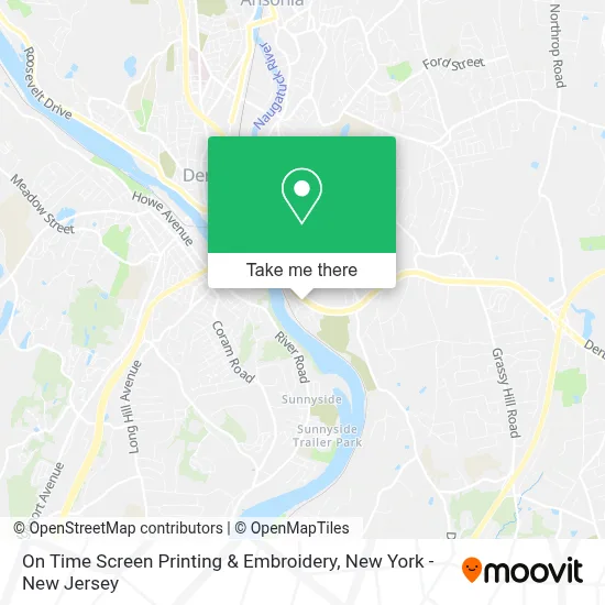 On Time Screen Printing & Embroidery map