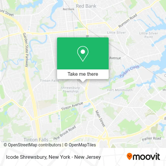 Icode Shrewsbury map
