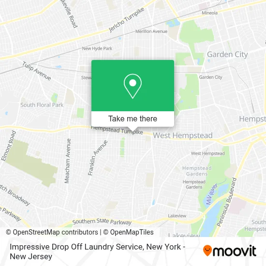 Impressive Drop Off Laundry Service map
