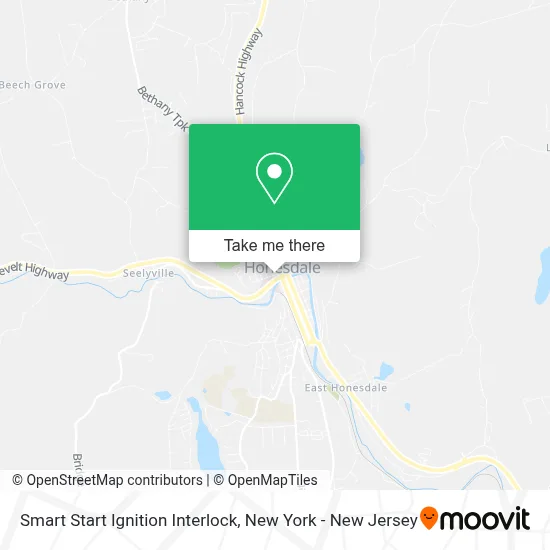 Smart Start Ignition Interlock map