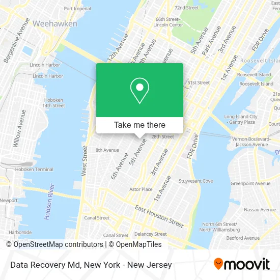 Data Recovery Md map