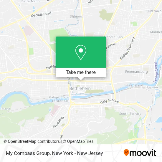 My Compass Group map
